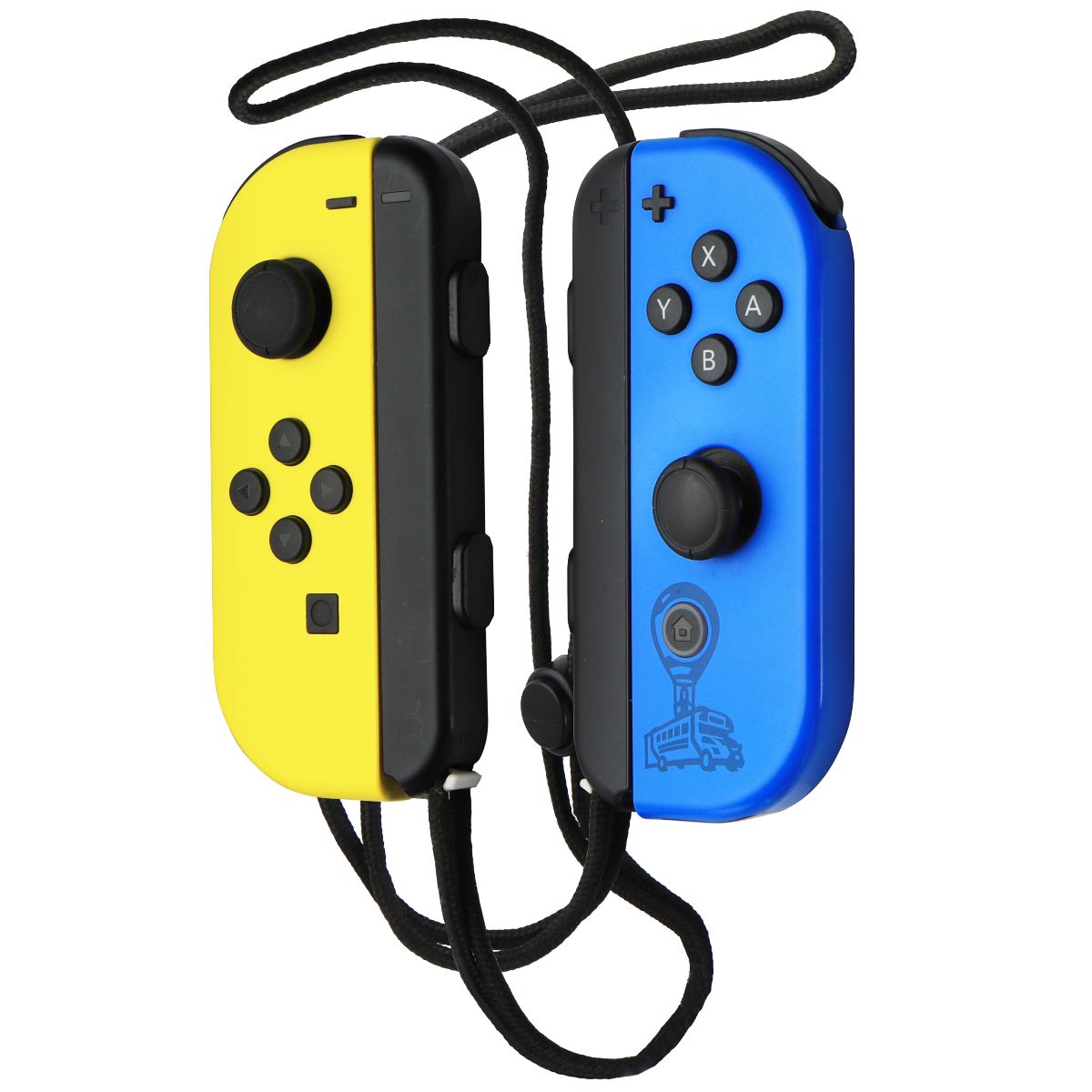 Nintendo Switch Fortnite Wildcat Joy-Con Controllers - Yellow/Blue Gaming/Console - Controllers & Attachments Nintendo - Simple Cell Bulk Wholesale Pricing - USA Seller