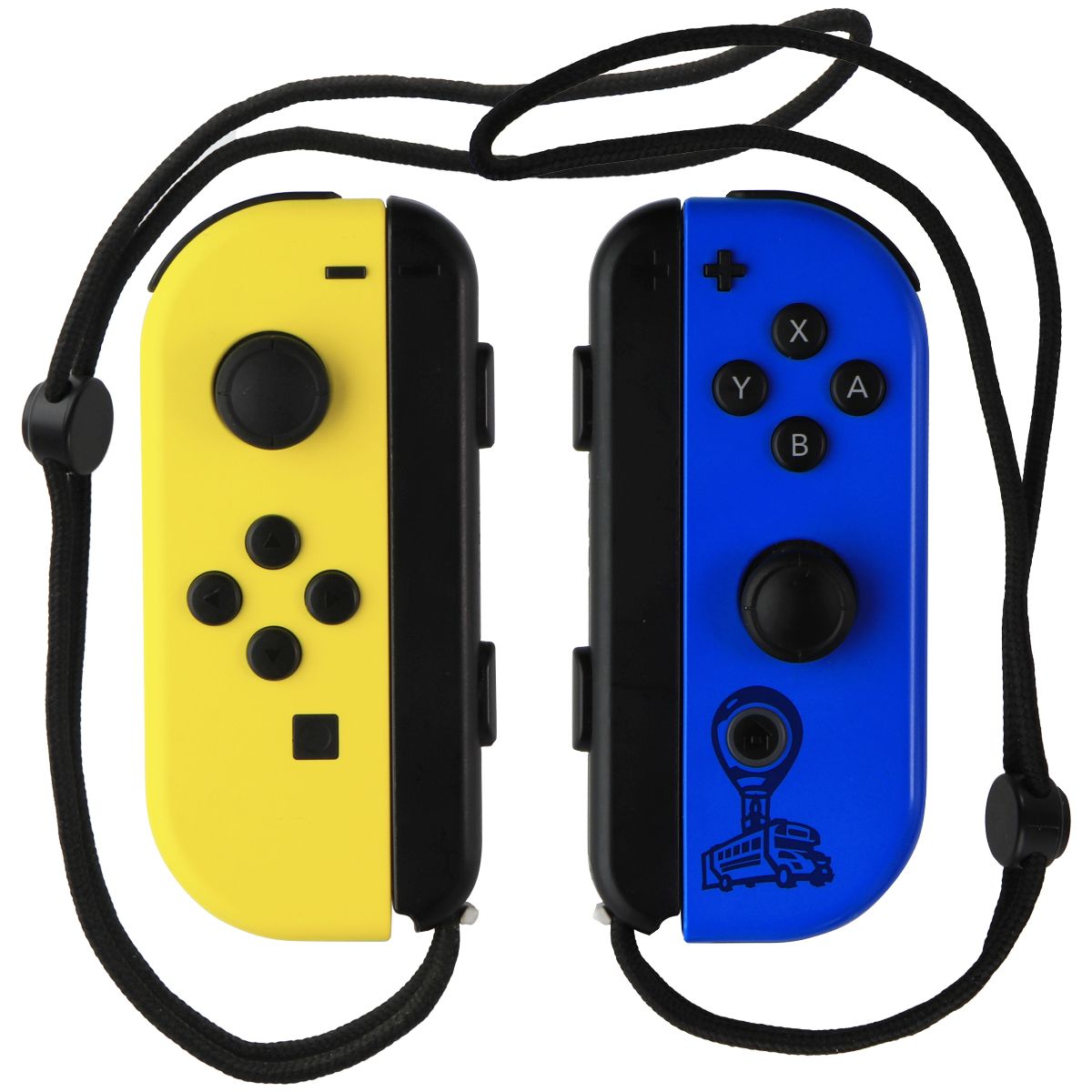 Nintendo Switch Fortnite Wildcat Joy-Con Controllers - Yellow/Blue Gaming/Console - Controllers & Attachments Nintendo - Simple Cell Bulk Wholesale Pricing - USA Seller