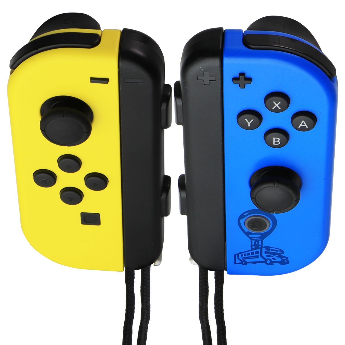Nintendo Switch Fortnite Wildcat Joy-Con Controllers - Yellow/Blue Gaming/Console - Controllers & Attachments Nintendo - Simple Cell Bulk Wholesale Pricing - USA Seller