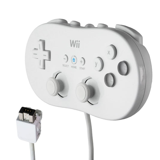 Nintendo Wii Wired Controller - White (RVL-005) Gaming/Console - Controllers & Attachments Nintendo - Simple Cell Bulk Wholesale Pricing - USA Seller