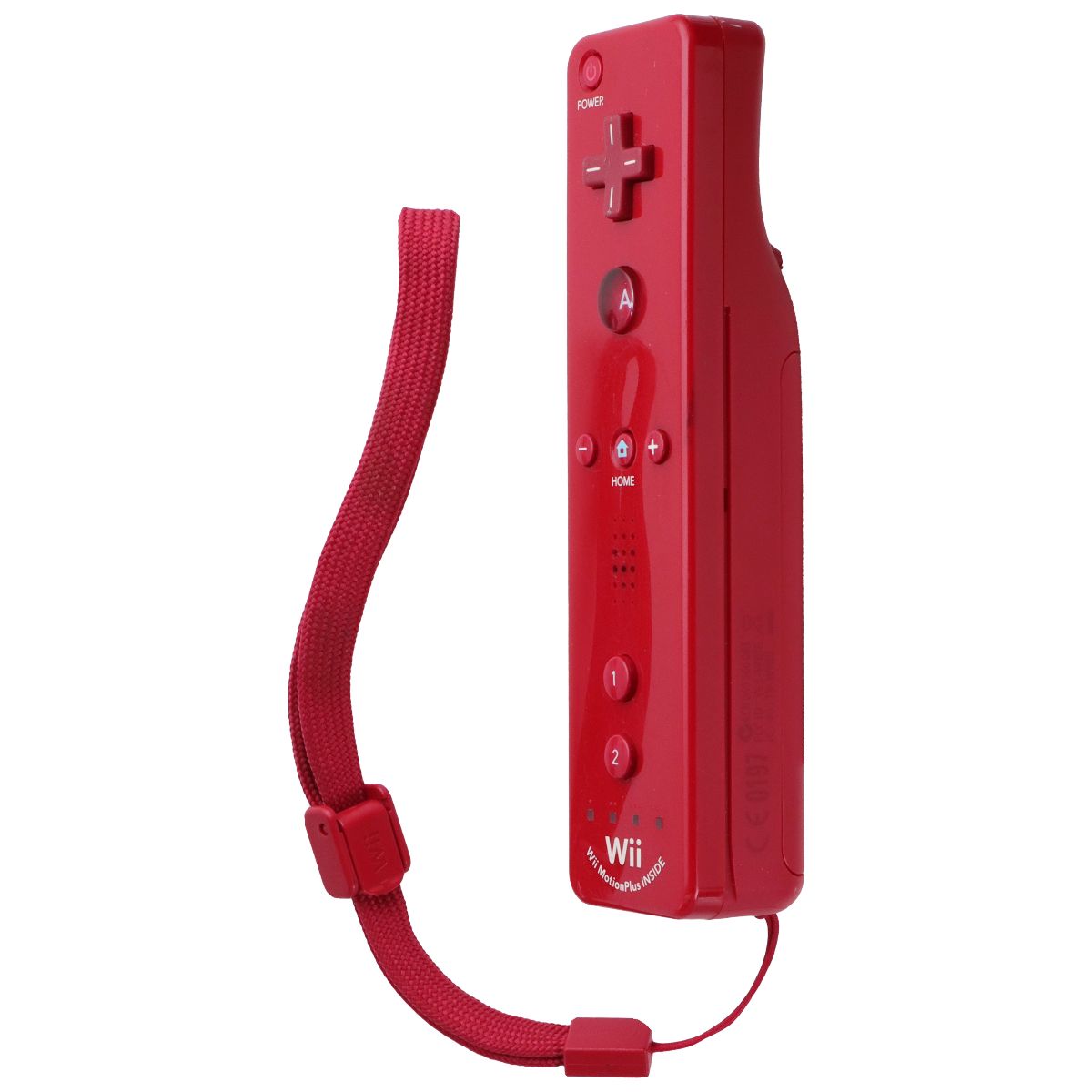 Official Nintendo Wii Remote Plus (Wii MotionPlus) - Red - RVL-036