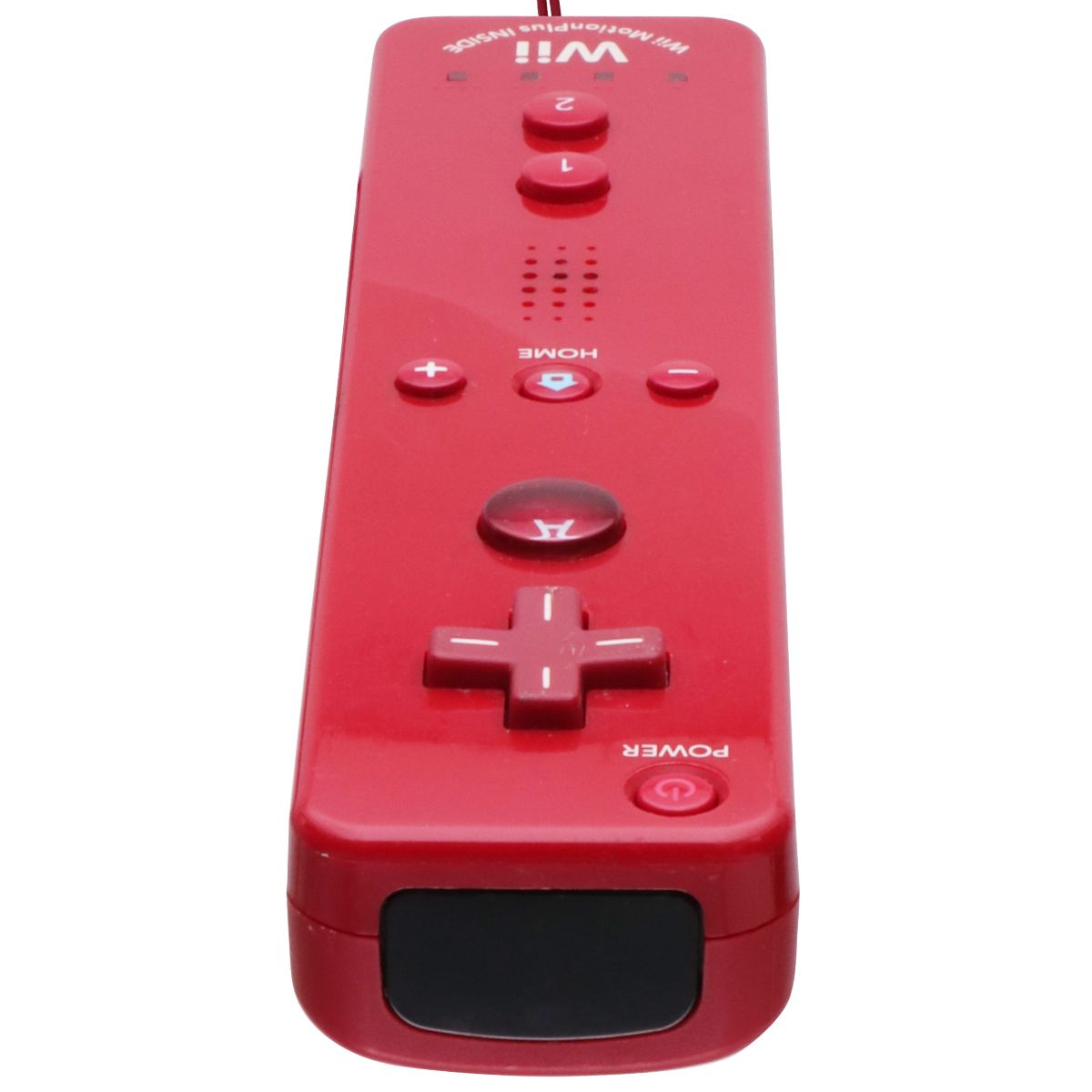 Official Nintendo Wii Remote Plus (Wii MotionPlus) - Red - RVL-036