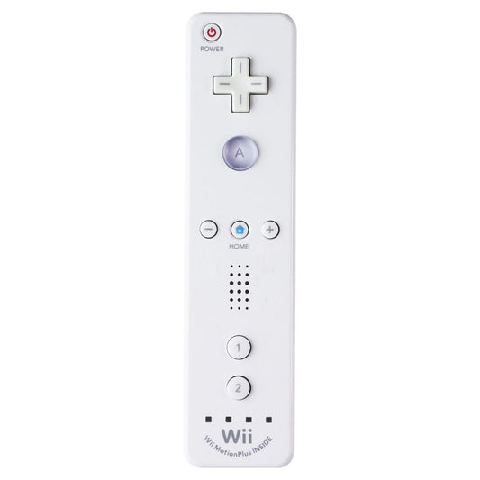 Official Nintendo Wii Remote Plus (Wii MotionPlus) - Glossy White Gaming/Console - Controllers & Attachments Nintendo - Simple Cell Bulk Wholesale Pricing - USA Seller