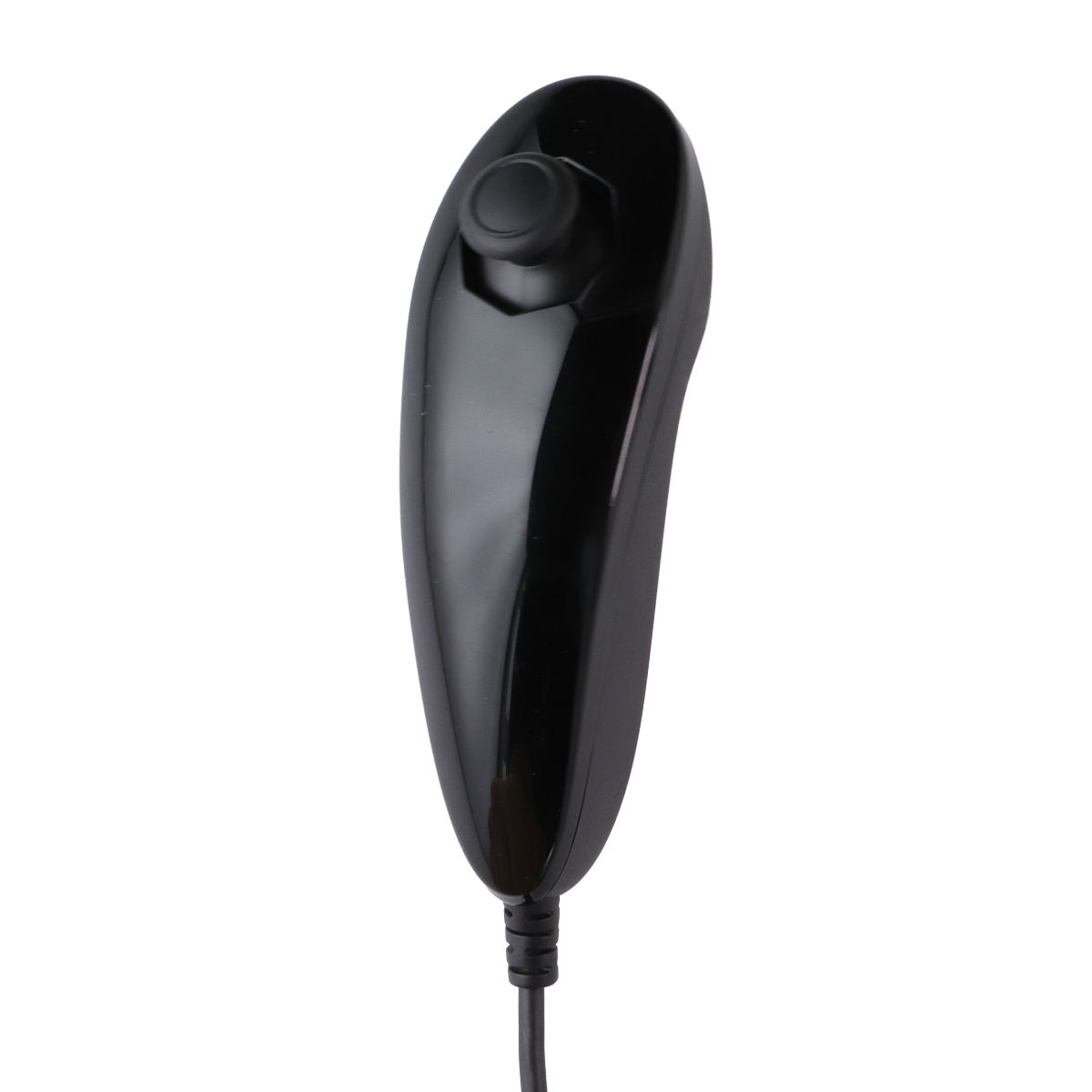 Official Nintendo Wii Nunchuk - Glossy Black (RVL-004)