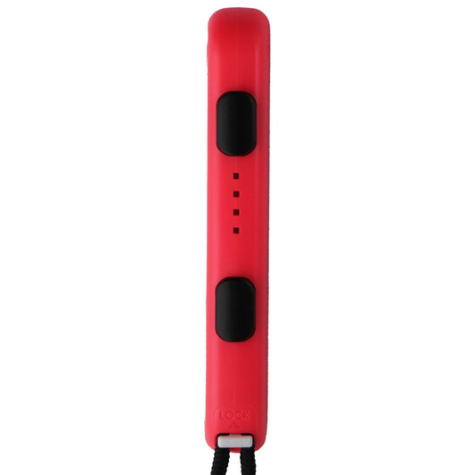 Nintendo Strap Attachment for Switch Joy-Con Controller - Neon Red (Single) Gaming/Console - Controllers & Attachments Nintendo - Simple Cell Bulk Wholesale Pricing - USA Seller