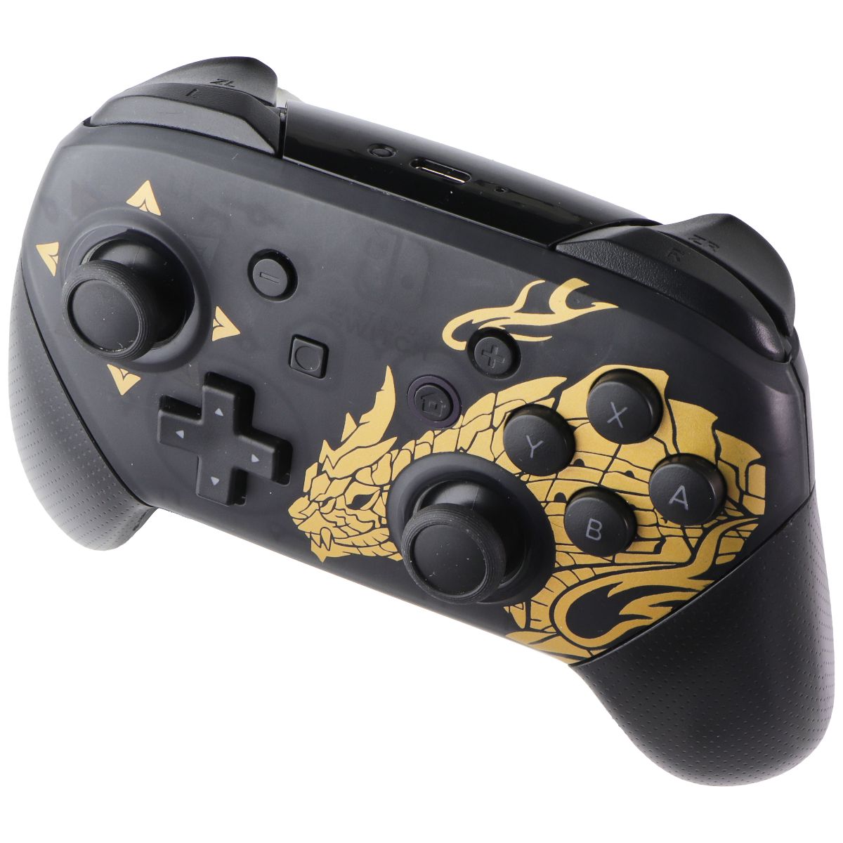 Switch Rise Pro Controller Nintendo Switch Pro Wireless Controller - Monster Hunter: RISE Edition ...