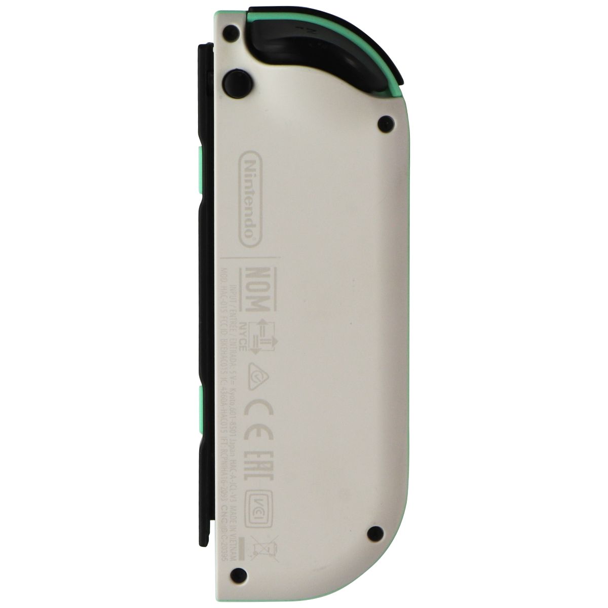 Nintendo (Left Side) Joy-Con for Nintendo Switch - Animal Crossing Green (Left) Gaming/Console - Controllers & Attachments Nintendo - Simple Cell Bulk Wholesale Pricing - USA Seller