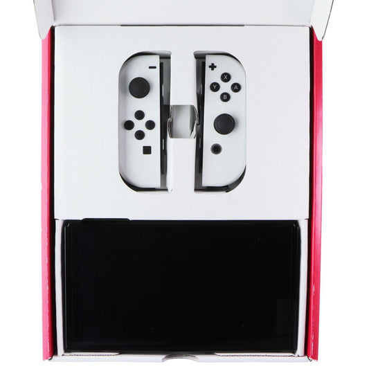 Nintendo Switch Console (OLED Version) with White Joy-Cons (HEG-OO1) Gaming/Console - Video Game Consoles Nintendo - Simple Cell Bulk Wholesale Pricing - USA Seller
