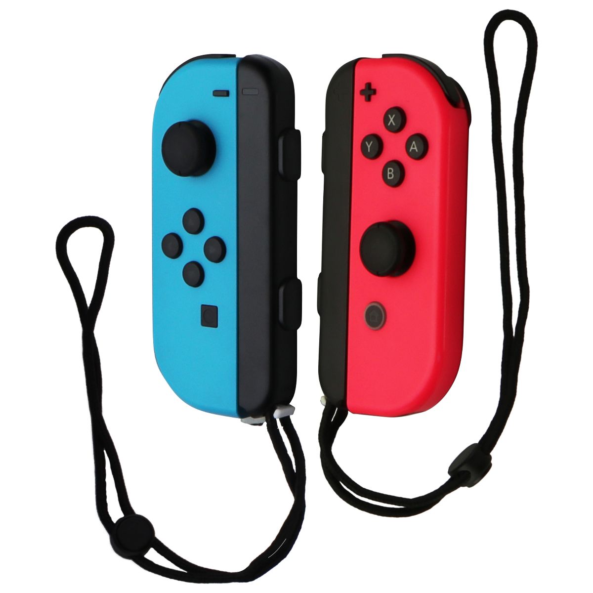 Nintendo Joy-Con Controllers with Straps - Left Neon Blue/Right Red (HAC-015/16) Gaming/Console - Controllers & Attachments Nintendo - Simple Cell Bulk Wholesale Pricing - USA Seller