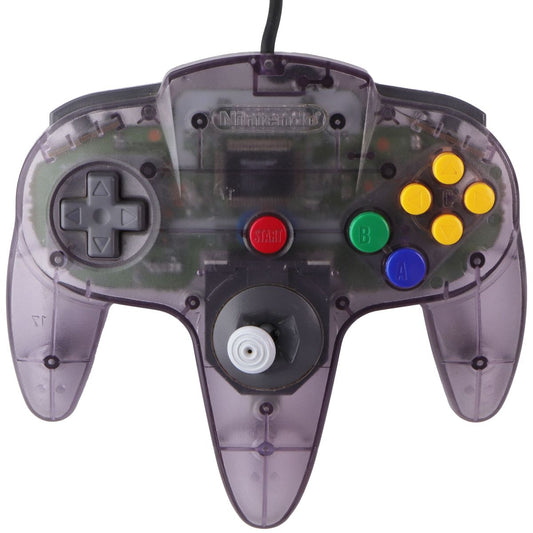 Nintendo 64 Original Wired Controller - Atomic Purple (NUS-005) Gaming/Console - Controllers & Attachments Nintendo    - Simple Cell Bulk Wholesale Pricing - USA Seller