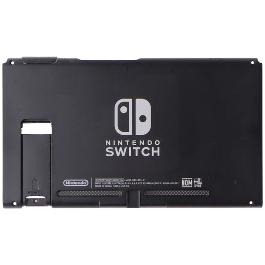 Replacement Back Plate (Black) for Nintendo Switch HAC-001(-01) Gaming/Console - Replacement Parts & Tools Nintendo - Simple Cell Bulk Wholesale Pricing - USA Seller