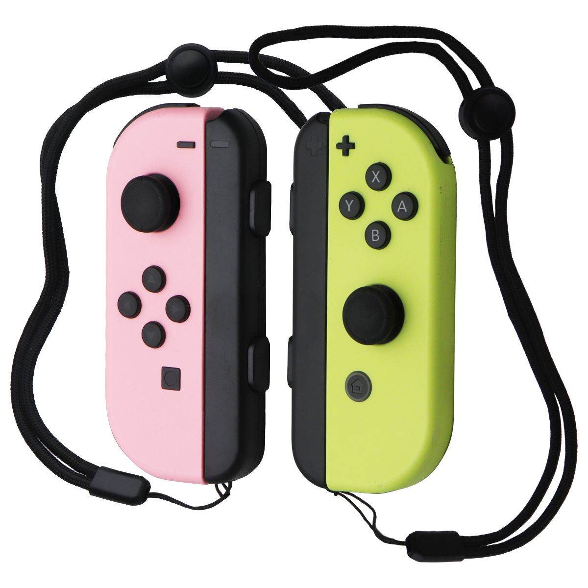 Nintendo Official Joy-Con Controllers (Left & Right) - Pastel Pink/Pastel Yellow Gaming/Console - Controllers & Attachments Nintendo - Simple Cell Bulk Wholesale Pricing - USA Seller