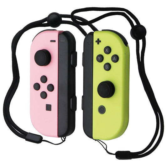 Nintendo Official Joy-Con Controllers (Left & Right) - Pastel Pink/Pastel Yellow Gaming/Console - Controllers & Attachments Nintendo - Simple Cell Bulk Wholesale Pricing - USA Seller
