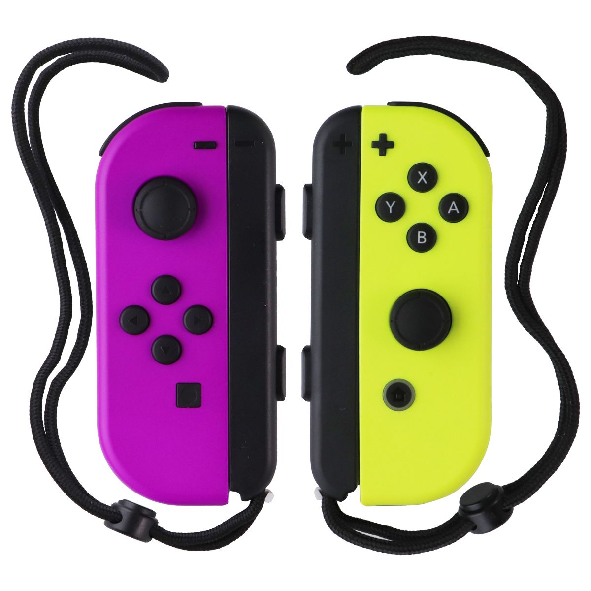 Joy-Con (L/R) Wireless Controllers for Nintendo Switch - Neon Purple/Neon Yellow Gaming/Console - Controllers & Attachments Nintendo - Simple Cell Bulk Wholesale Pricing - USA Seller