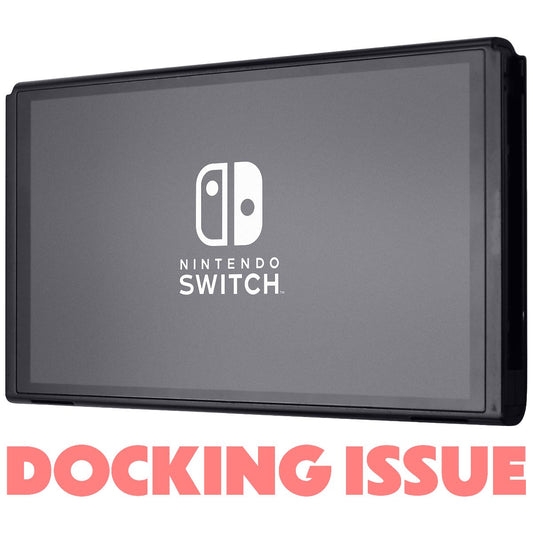 Dock Support ISSUE Nintendo Switch OLED Gaming Console 64GB HEG-OO1/Console Only