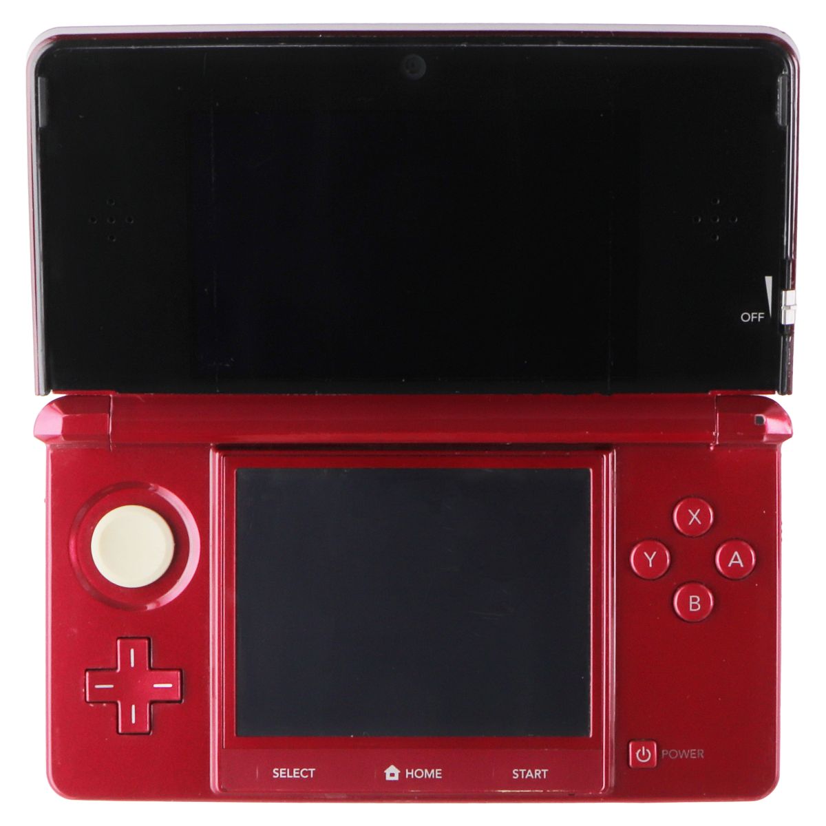 Nintendo 3DS Handheld Gaming System - Flame Red (CTR-001) Gaming/Console - Video Game Consoles Nintendo    - Simple Cell Bulk Wholesale Pricing - USA Seller