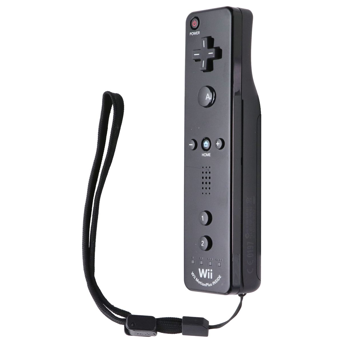 Official Nintendo Wii Remote Plus (Wii MotionPlus) - Glossy Black