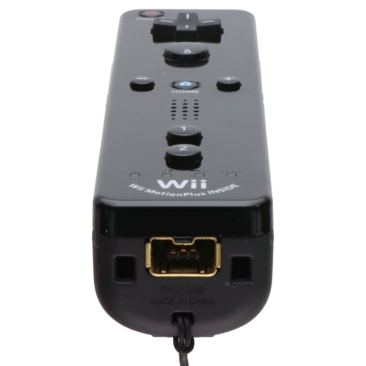 Official Nintendo Wii Remote Plus (Wii MotionPlus) - Glossy Black