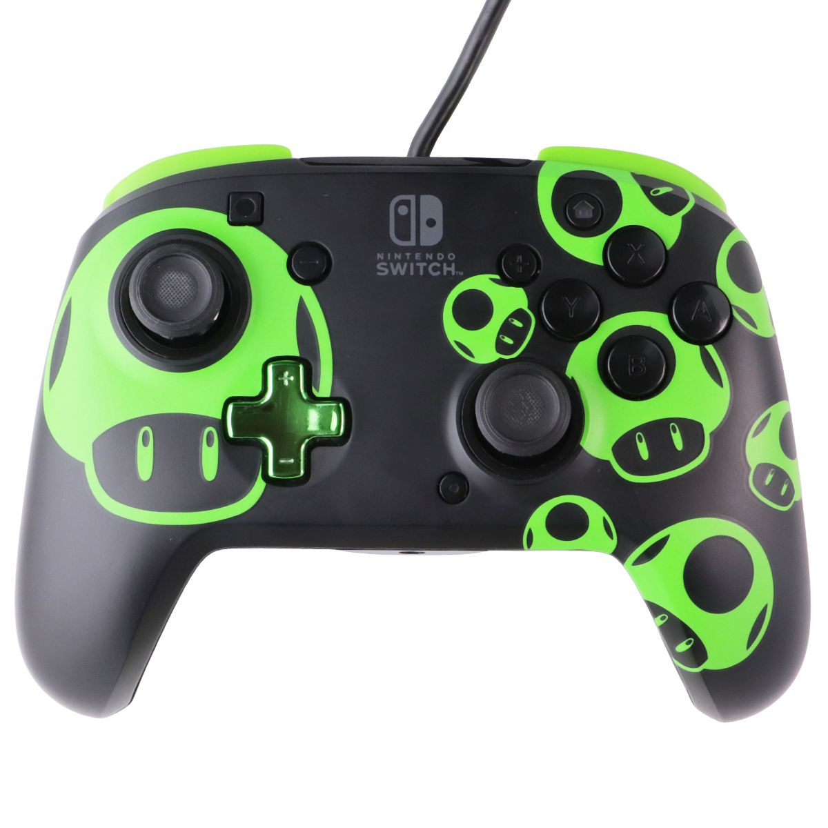 PDP Rematch Wired Deluxe Gaming Controller for Nintendo Switch - 1-Up Mushroom Gaming/Console - Controllers & Attachments Nintendo - Simple Cell Bulk Wholesale Pricing - USA Seller