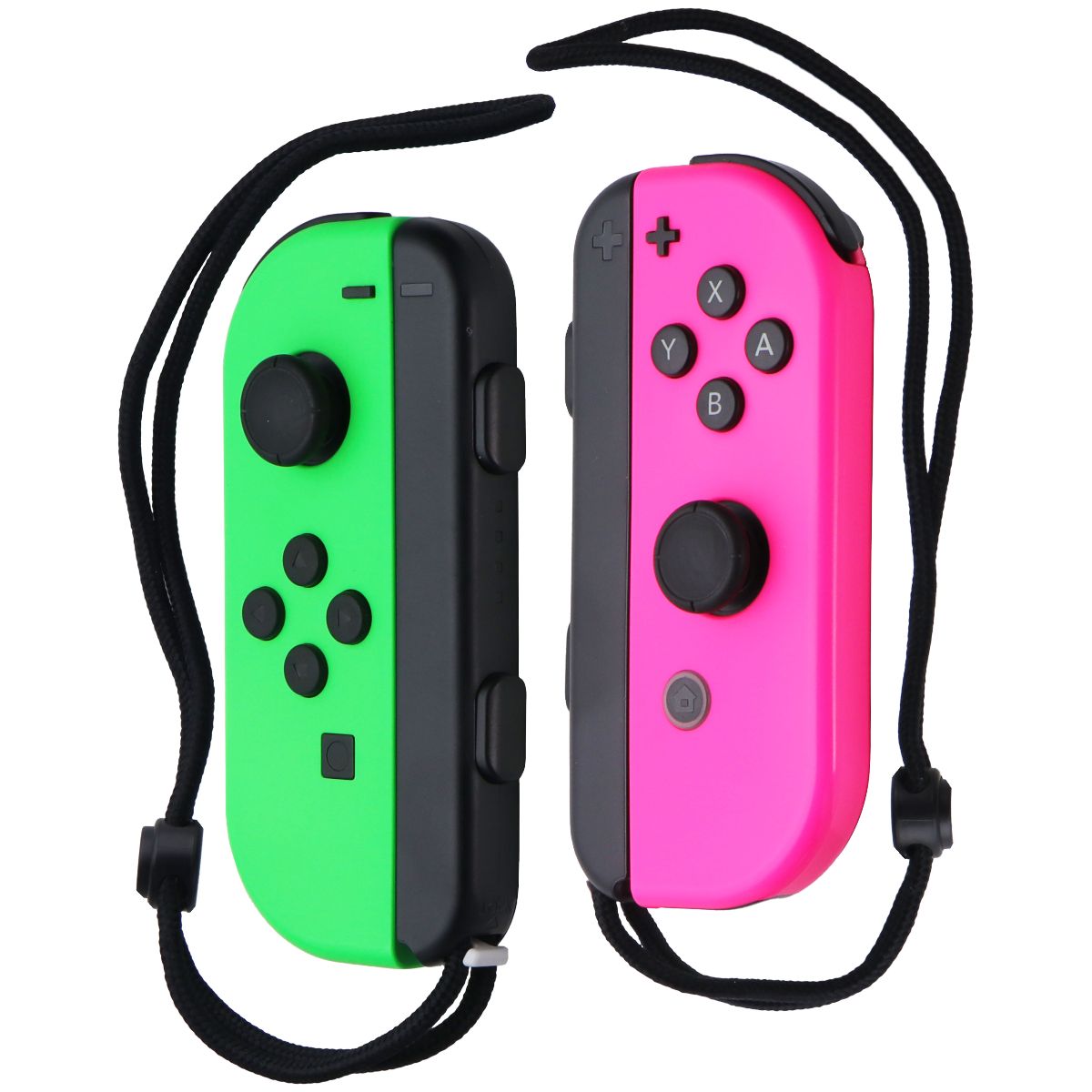 Nintendo Switch Joy-Con Controllers - Neon Green / Neon Pink (HAC-015/HAC-016) Gaming/Console - Controllers & Attachments Nintendo - Simple Cell Bulk Wholesale Pricing - USA Seller