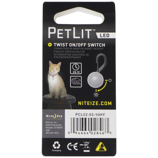 Nite Ize PetLit LED Collar Light - Red Hydrant Other Sporting Goods Nite Ize - Simple Cell Bulk Wholesale Pricing - USA Seller