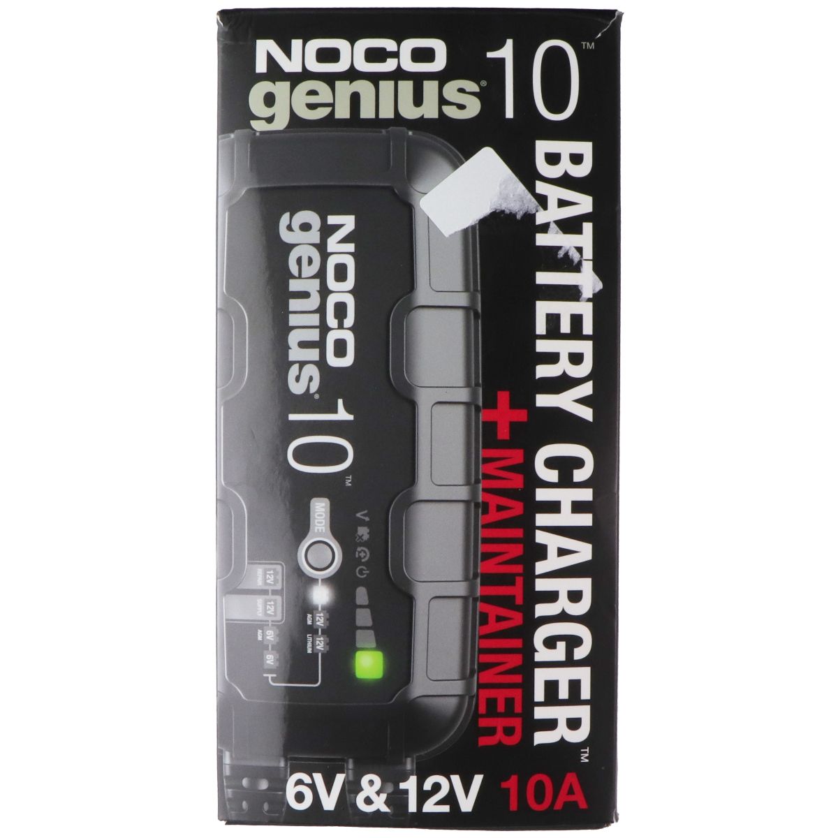 NOCO GENIUS10: 10A 6V/12V Smart Battery Charger for Lithium Batteries Other Sporting Goods NOCO - Simple Cell Bulk Wholesale Pricing - USA Seller