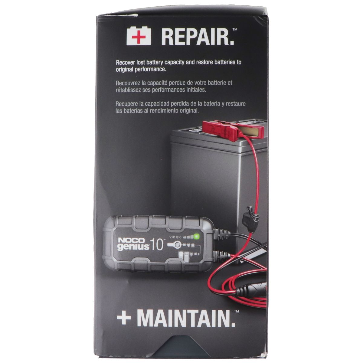 NOCO GENIUS10: 10A 6V/12V Smart Battery Charger for Lithium Batteries Other Sporting Goods NOCO - Simple Cell Bulk Wholesale Pricing - USA Seller