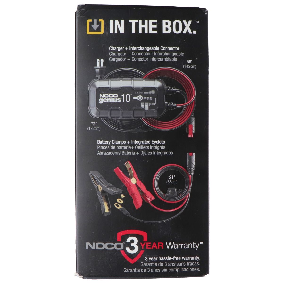 NOCO GENIUS10: 10A 6V/12V Smart Battery Charger for Lithium Batteries Other Sporting Goods NOCO - Simple Cell Bulk Wholesale Pricing - USA Seller