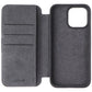Nomad Modern Leather Folio Case for MagSafe for iPhone 15 Pro Max - Black