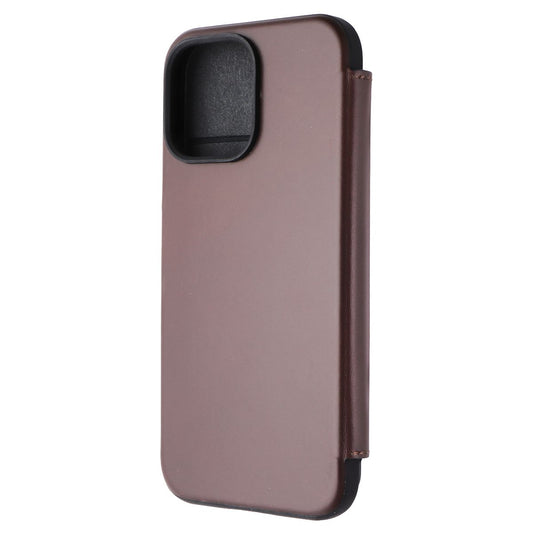 Nomad Modern Leather Folio for MagSafe for Apple iPhone 15 Pro Max - Brown Cell Phone - Cases, Covers & Skins Nomad - Simple Cell Bulk Wholesale Pricing - USA Seller