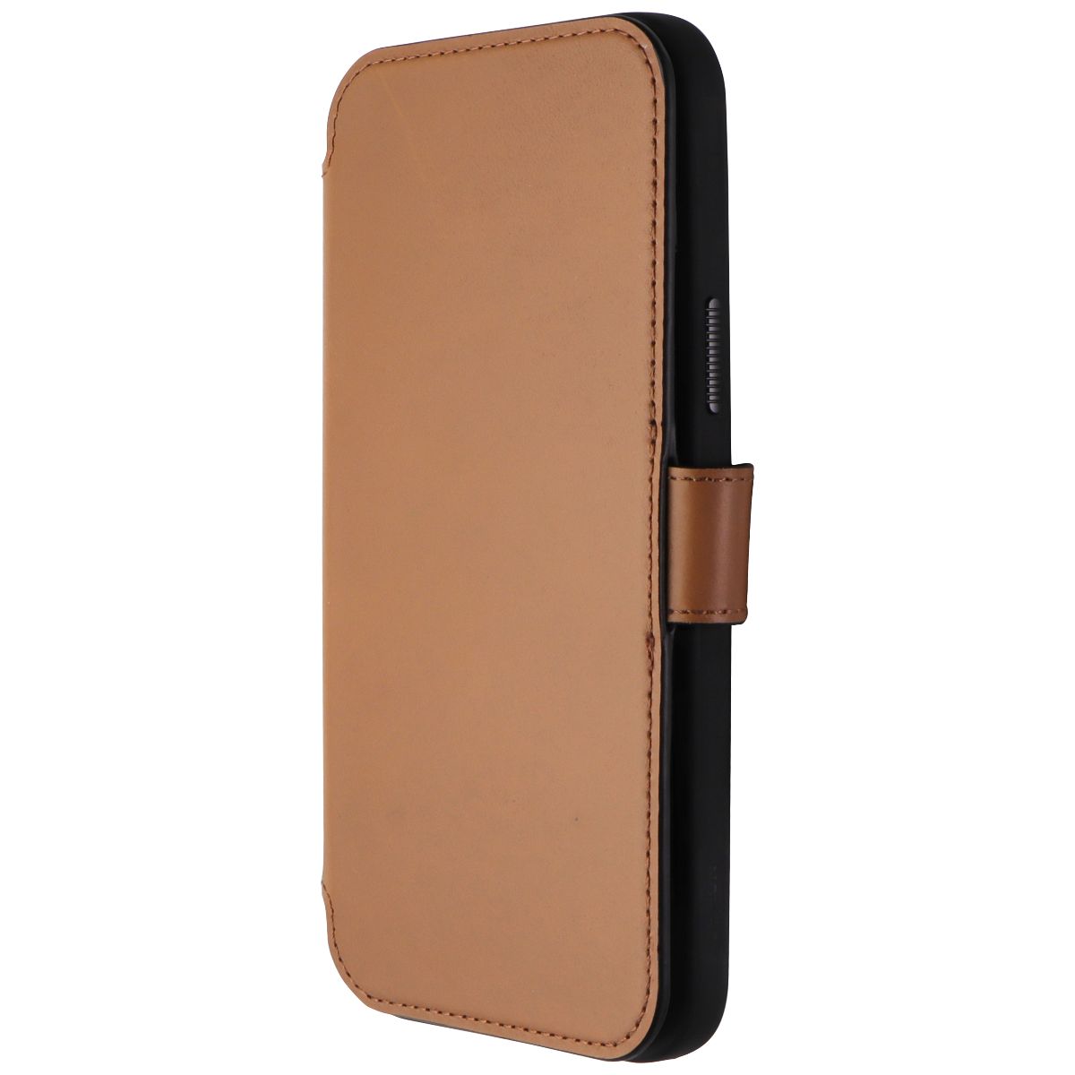 Nomad Modern Leather Folio Case for MagSafe for iPhone 15 Plus - English Tan Cell Phone - Cases, Covers & Skins Nomad    - Simple Cell Bulk Wholesale Pricing - USA Seller