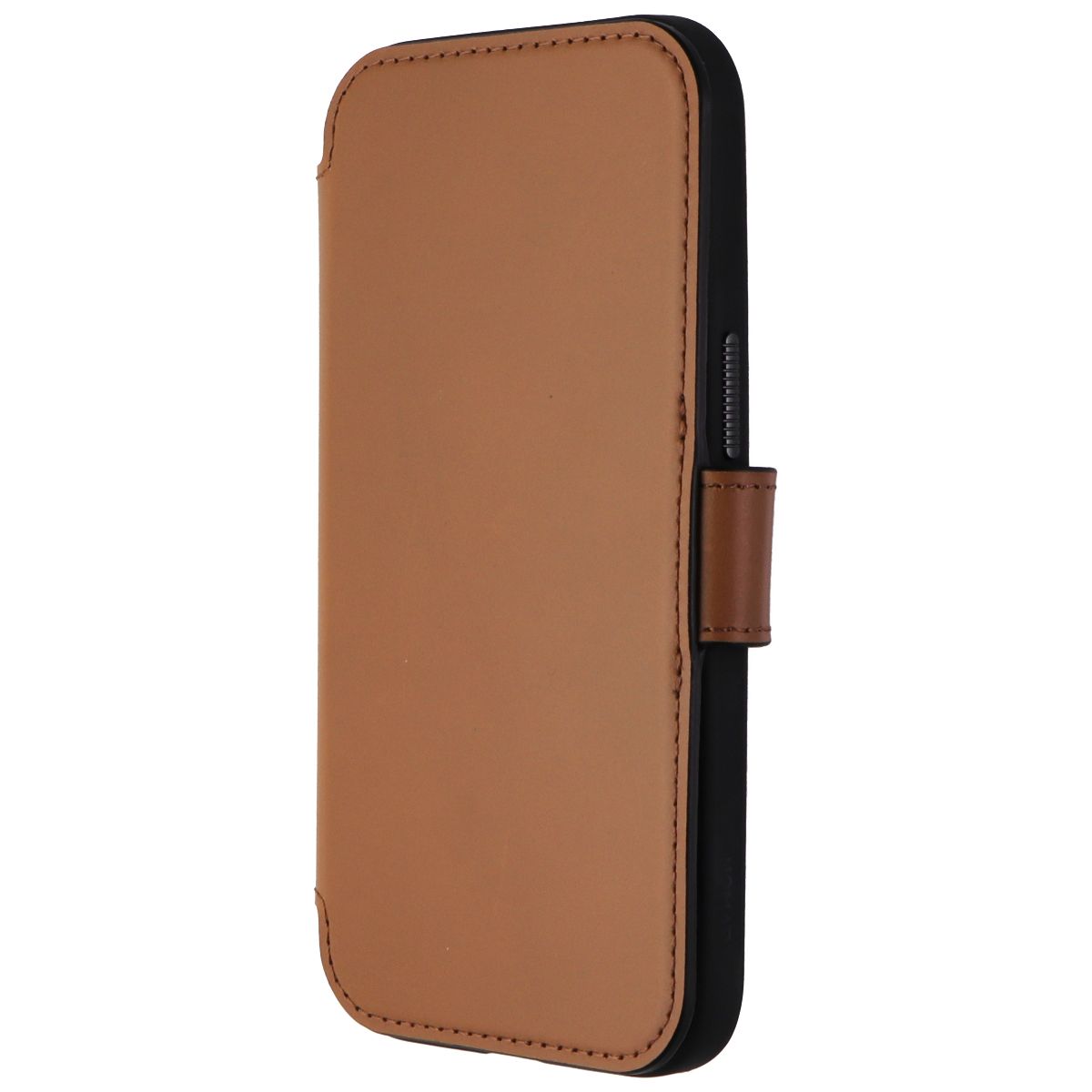 Nomad Modern Leather Folio Case for MagSafe for iPhone 15 - English Tan Cell Phone - Cases, Covers & Skins Nomad    - Simple Cell Bulk Wholesale Pricing - USA Seller