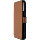 Nomad Modern Leather Folio Case for MagSafe for iPhone 15 Pro Max - English Tan