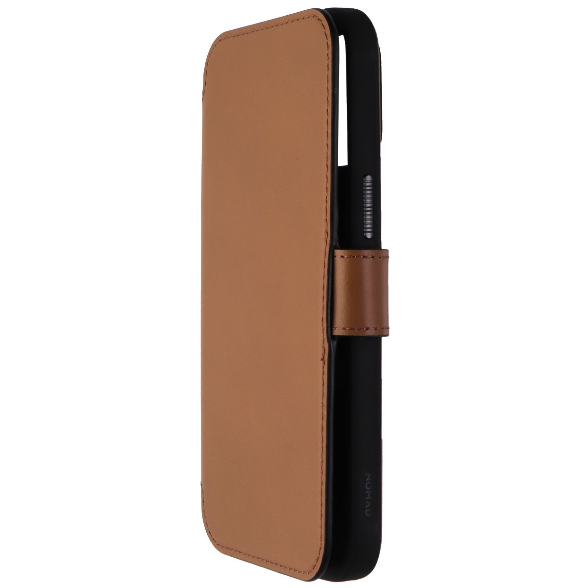 Nomad Modern Leather Folio Case for MagSafe for iPhone 15 Pro Max - English Tan
