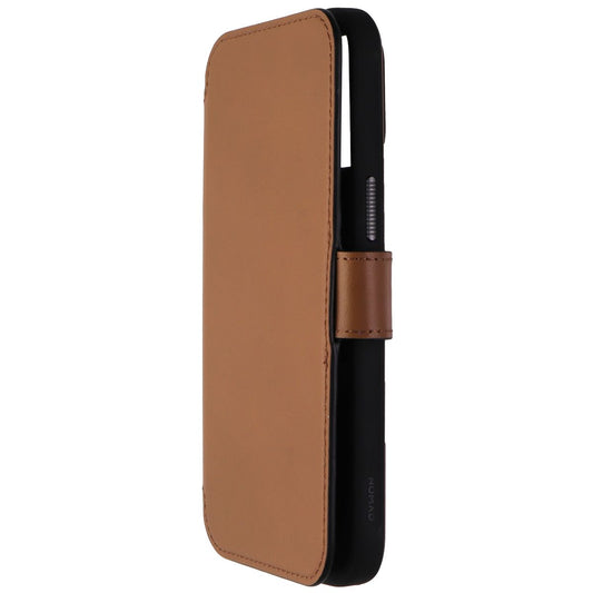 Nomad Modern Leather Folio Case for MagSafe for iPhone 15 Pro Max - English Tan Cell Phone - Cases, Covers & Skins Nomad    - Simple Cell Bulk Wholesale Pricing - USA Seller