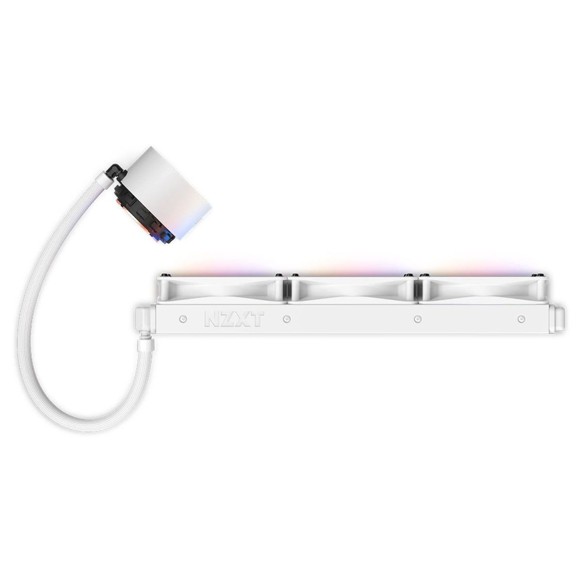 NZXT Kraken Elite 360 RGB, 360MM Liquid Cooler w/ RGB Fans - White (RL-KR36E-W1)