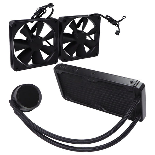 NZXT Kraken 240 (240mm) AIO CPU Liquid Cooler with LCD Display (Non-RGB) - Black Computer Parts - Other Fan and Cooling Parts NZXT - Simple Cell Bulk Wholesale Pricing - USA Seller