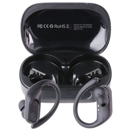 Occiam T9 ANC Wireless Bluetooth Sport Earbuds with Microphone - Black