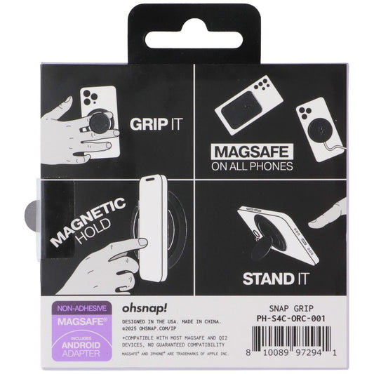 ohsnap! Snap Grip 5 Ultra Thin MagSafe Magnetic Grip & Stand - Orchid Slap Cell Phone - Mounts & Holders ohsnap! - Simple Cell Bulk Wholesale Pricing - USA Seller