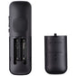 Onn Roku TV Remote with Netflix/AppleTV+/Paramount+/HBOMax Hot Keys - Black