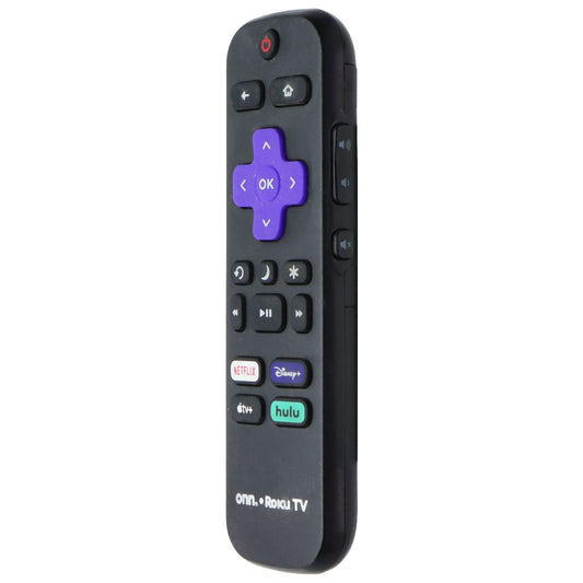 Onn Roku TV Remote with Netflix/Disney+/AppleTV+/Hulu Hot Keys - Black TV, Video & Audio Accessories - Remote Controls ONN - Simple Cell Bulk Wholesale Pricing - USA Seller