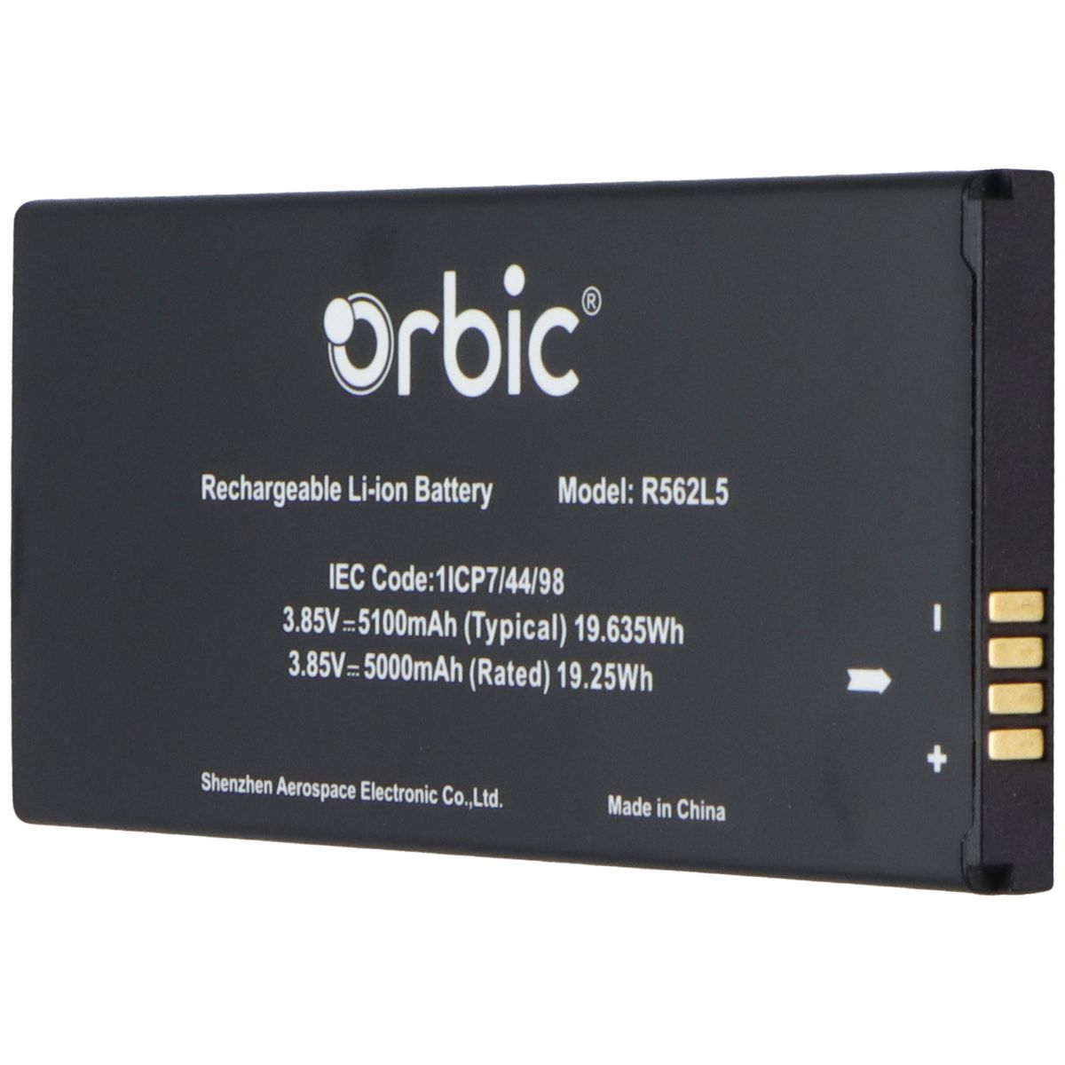 Orbic Rechargeable 5100mAh 3.85V Li-ion Battery (R562L5) Cell Phone - Batteries Orbic - Simple Cell Bulk Wholesale Pricing - USA Seller
