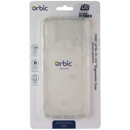 Orbic Ergonomic Hard Case for Orbic Myra 5G UW Smartphone - Clear Cell Phone - Cases, Covers & Skins Orbic - Simple Cell Bulk Wholesale Pricing - USA Seller