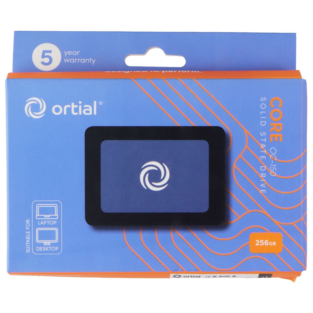 Ortial Core OC-150 2.5-inch 256GB Internal Solid State Drive (OC-150-256) Digital Storage - Solid State Drives Ortial - Simple Cell Bulk Wholesale Pricing - USA Seller