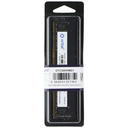 Ortial 8GB DDR4 3200 (PC4-25600U) Desktop Memory - (OTC320V08G1) Computer Parts - Memory (RAM) Ortial - Simple Cell Bulk Wholesale Pricing - USA Seller