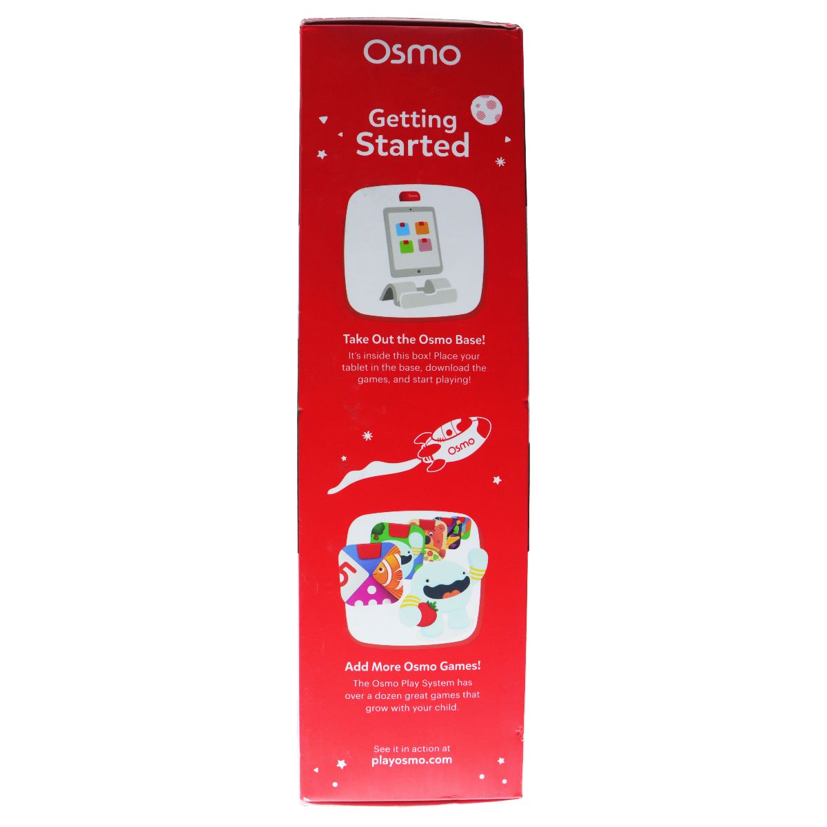 Osmo - Little Genius Starter Kit for iPad - 4 Hands-On Learning Games - Ages 3-5 Electronic Learning Toys - Learning Systems Osmo - Simple Cell Bulk Wholesale Pricing - USA Seller
