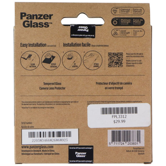 PanzerGlass PicturePerfect Camera Lens Protector for Apple iPhone 13 / 13 mini Cell Phone - Screen Protectors PanzerGlass - Simple Cell Bulk Wholesale Pricing - USA Seller