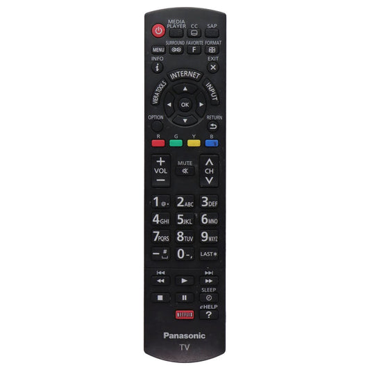 Panasonic TV Remote Control (N2QAYB000827) - Black TV, Video & Audio Accessories - Remote Controls Panasonic - Simple Cell Bulk Wholesale Pricing - USA Seller