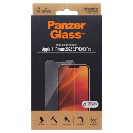 PanzerGlass Platinum Strength Screen Protector for Apple iPhone 14/13/13 Pro