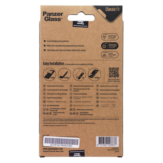 PanzerGlass Platinum Strength Screen Protector for Apple iPhone 14/13/13 Pro